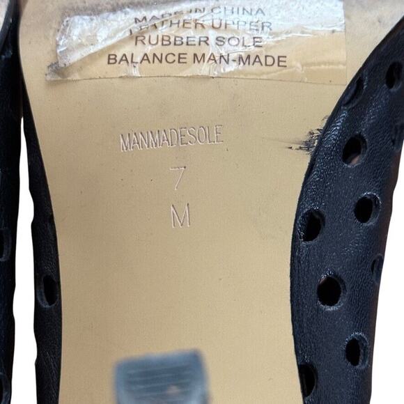 Vaneli Van Eli Womens High Heel Peep Toe Ankle Bootie Laser Cut Outs Leather 7 - Picture 16 of 16